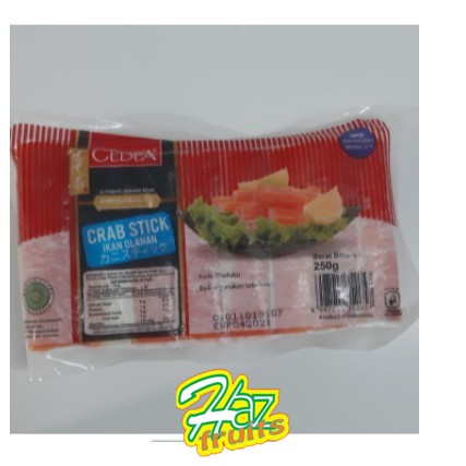 

CRAB STICK /IKAN OLAHAN MERK CEDEA 250 GRAM