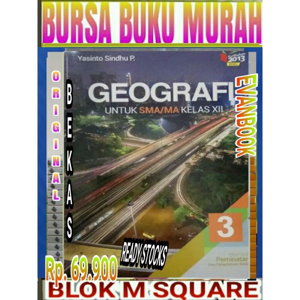 

Buku Geografi kelas 3 XII 12 kelompok peminatan Erlangga kurikulum 2013 edisi revisi