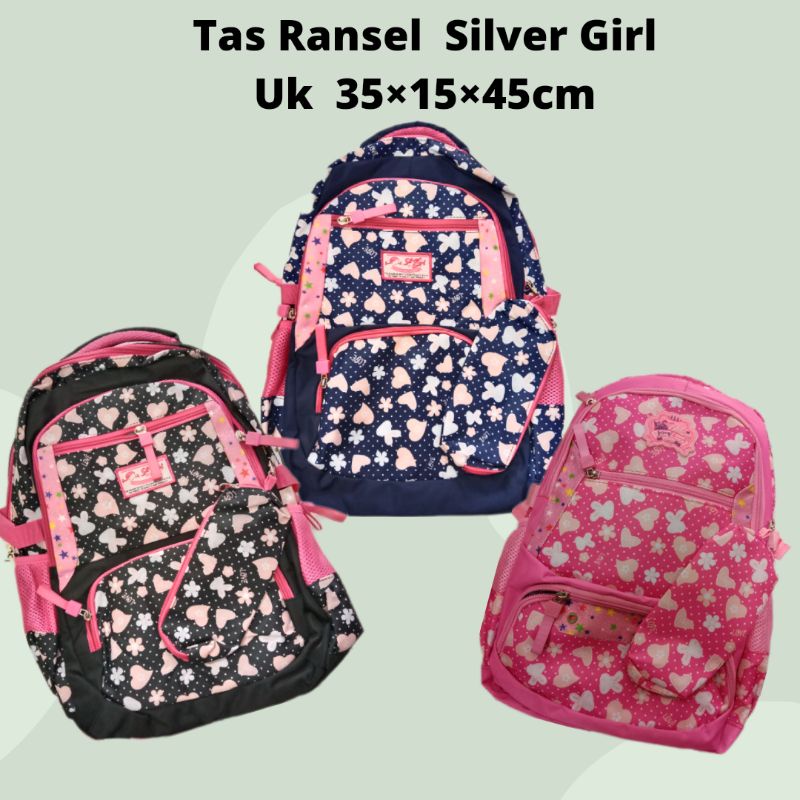 Tas Alto Silver Girl Anak Sekolah Original/Tas Sekolah SD SMP Alto Girl