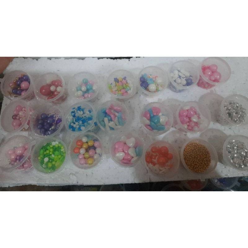 

pearl mengkilap / springkel berat 15 gram