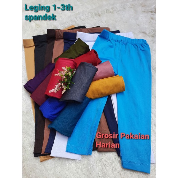 LEGGING JERSEY SPANDEK ANAK 1-3 TH