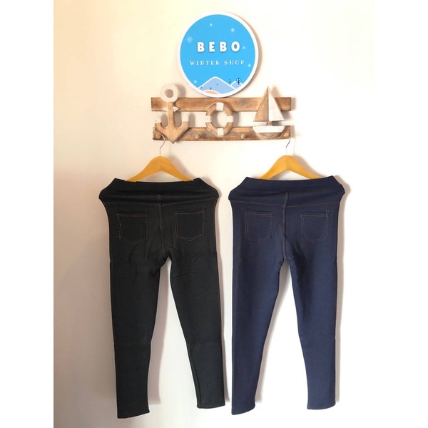 Celana Jeans Hangat musim dinginWinter thermal legging long john