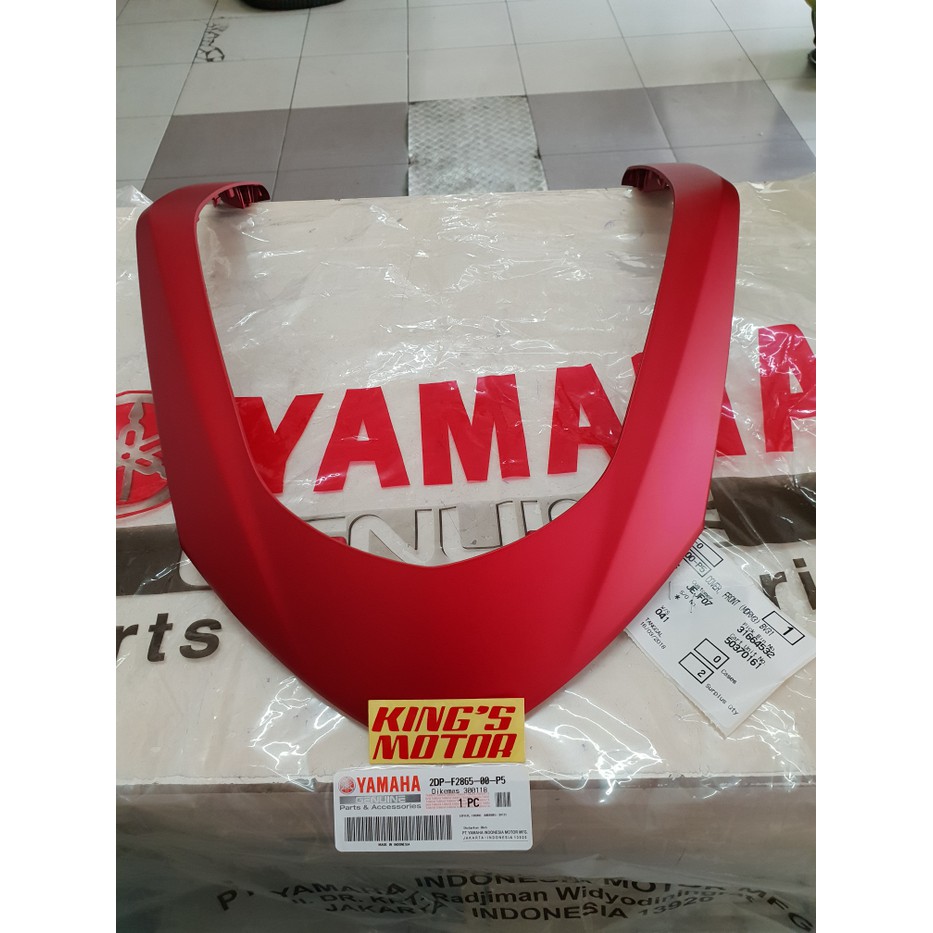 COVER FRONT, DASI, ALIS NMAX, N-MAX MERAH DOFF ASLI YAMAHA