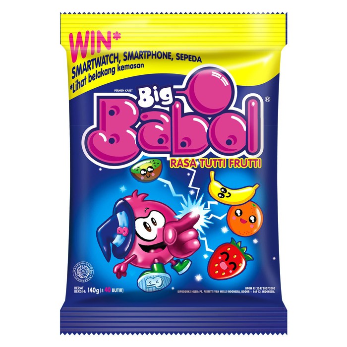 

Permen BIG BABOL PERMEN KARET pack 140g