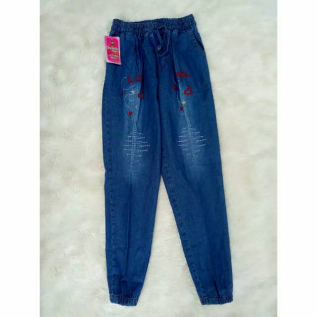 Celana Jeans / Celana Panjang / Celana Joger Anak Tanggung Size 24. 25. 26