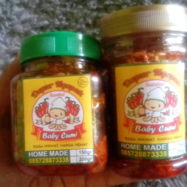 

Sambal baby cumi 200gr