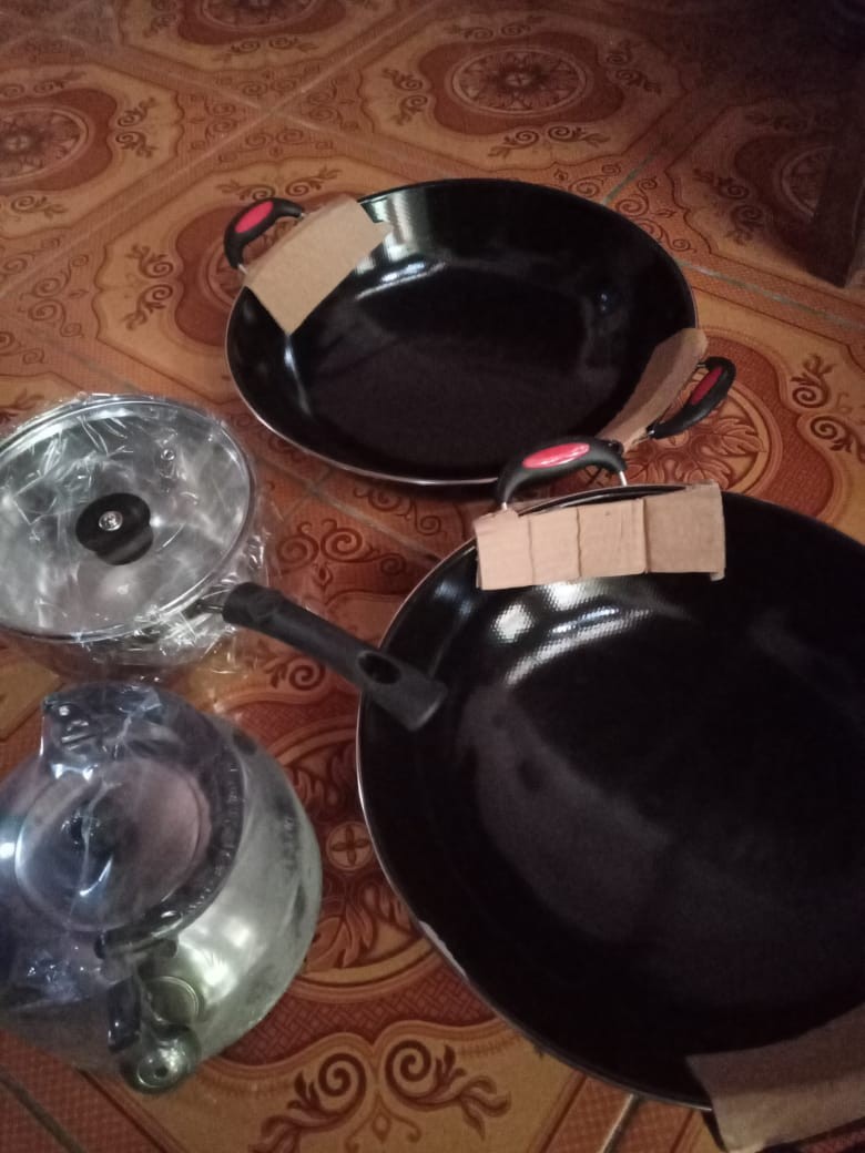 Gsf Panci Susu 18 Cm Stainless/panci Kuah Tutup Kaca/ Panci Gagang