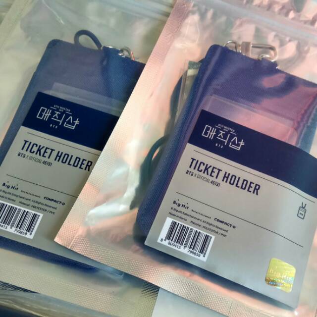 SEALED BTS 5th Muster Ticket Holder FULLSET