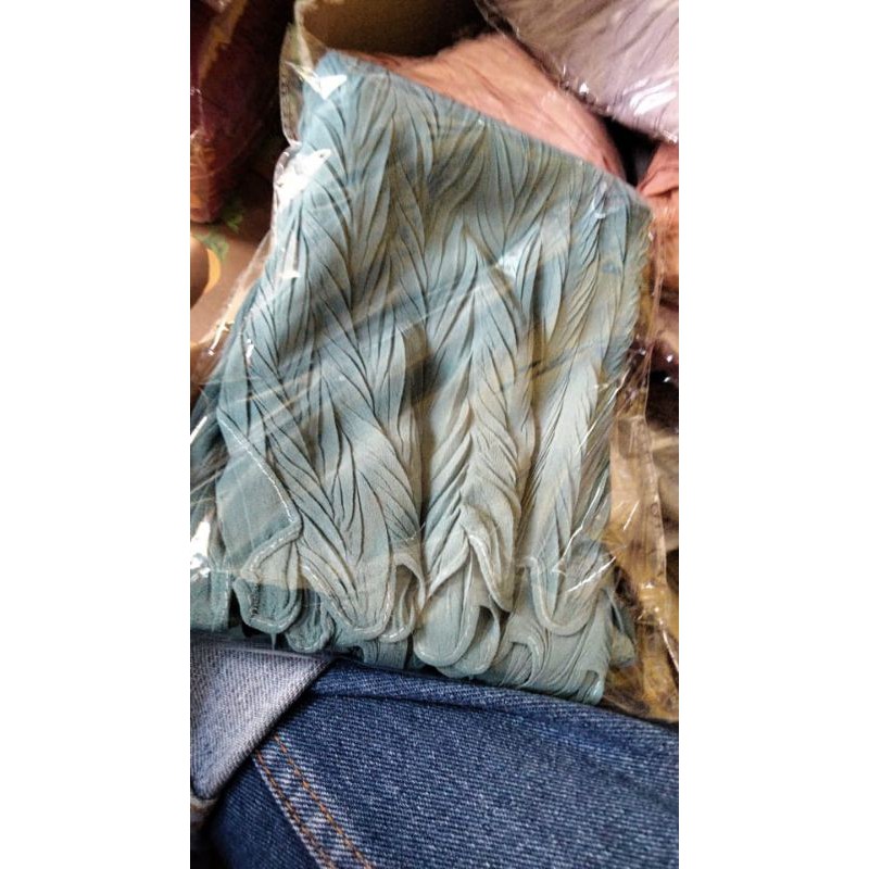 Pashmina Plisket Padi