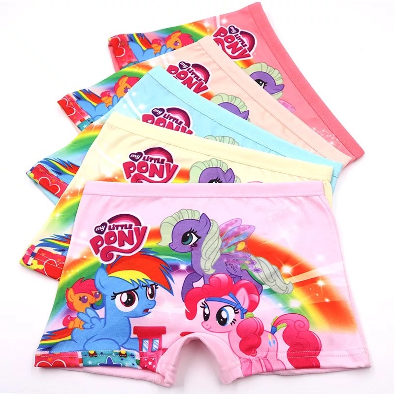 CD Celana Dalam Anak Perempuan Littlepony Celana Dalam Boxer Anak Perempuan Cewek Bayi Kancut Anak