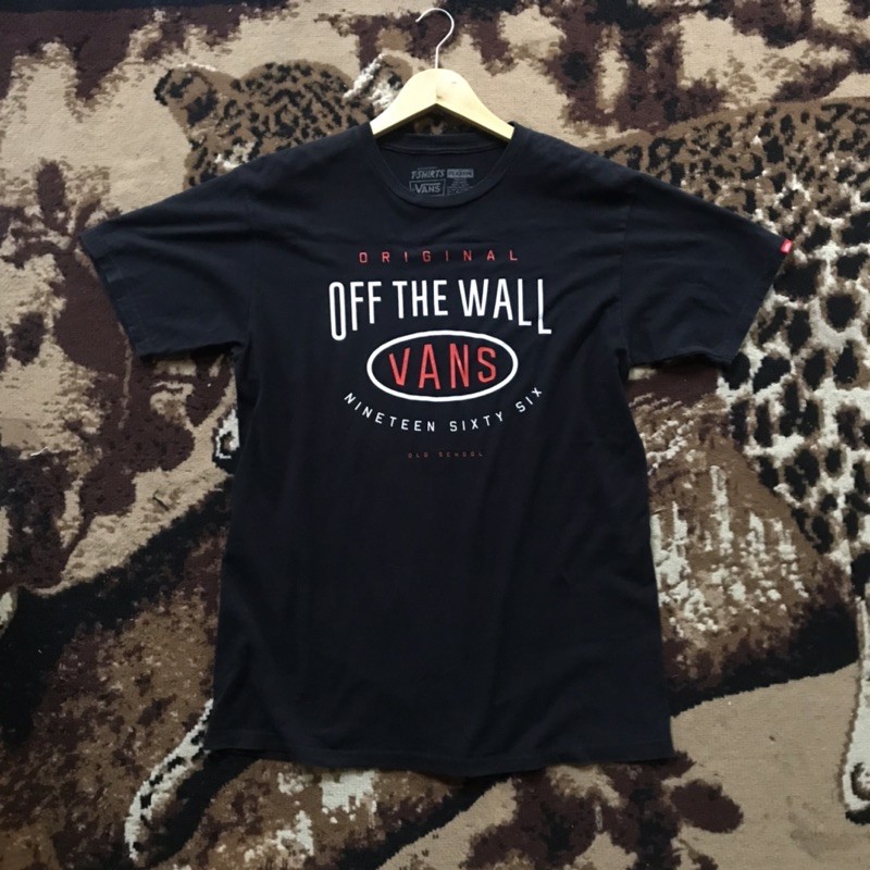 tshirt kaos vans second original made in mexico