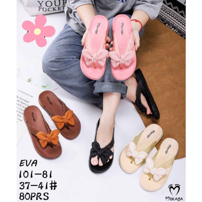 SANDAL JEPIT MOKAYA PITA TALI KEPANG