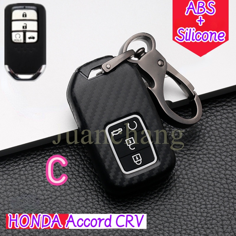 Case Pelindung Kunci Remote Mobil Bahan ABS Karbon Untuk HONDA Accord Crv Fob Accord Civic fc fd Jazz GK IV 4 GK 5 Vezel City Odys RC