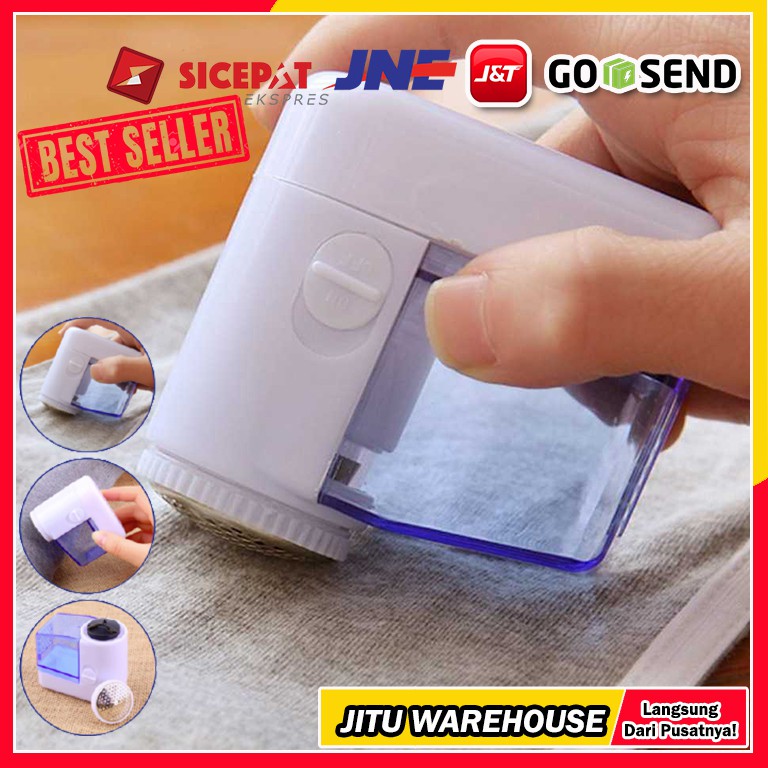 Penghilang Bulu Baju Pencukur dan Pembersih Serat Bulu Halus Pakaian Electric Lint Remover