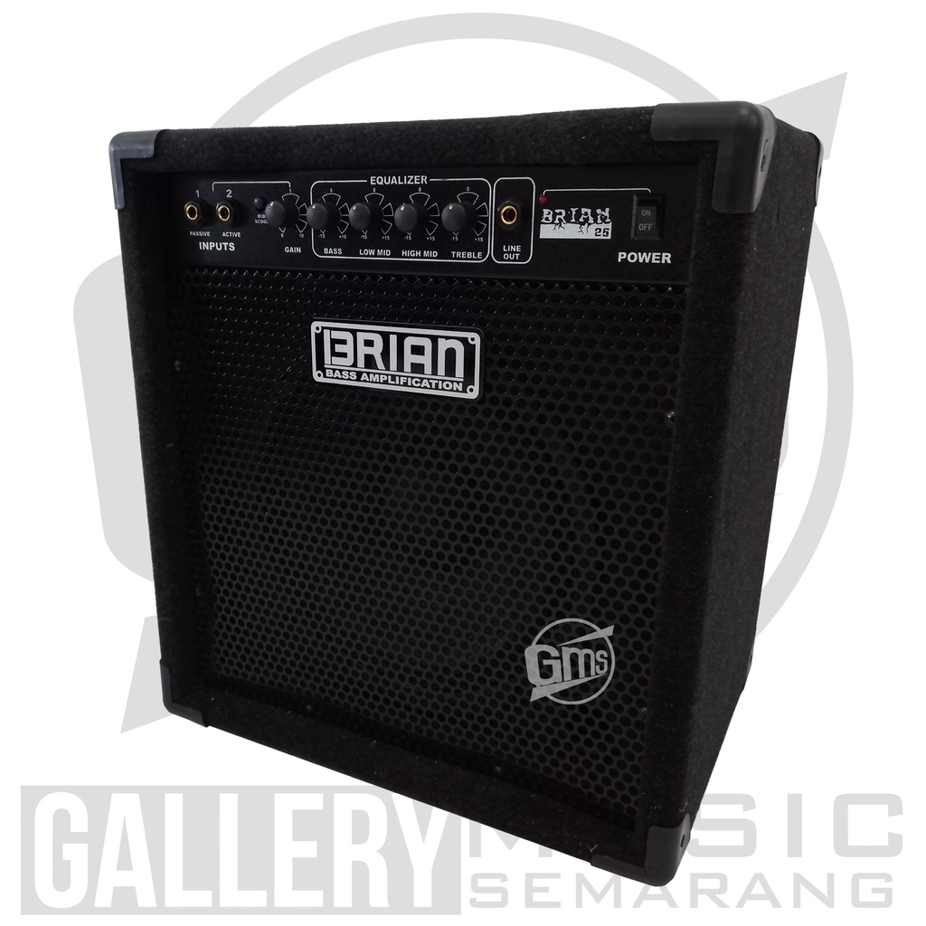 Ampli Bass Amply Gitar dan Bass Amplifier Brian 10&quot; inch