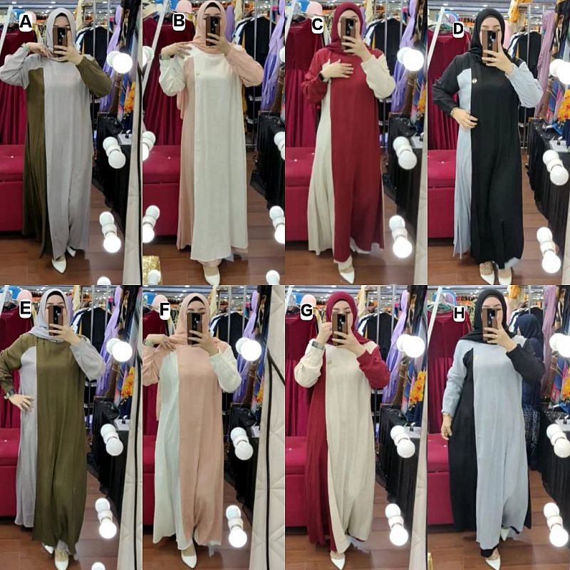 SAHARA GAMIS SIMPLE ELAGANT BY M2Y (READY)
