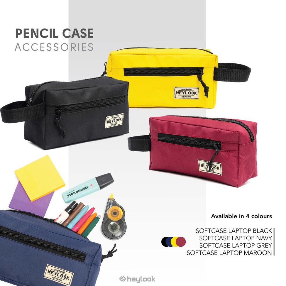 

Sale >> Dmu98 Premium Kotak Tempat Pensil Wadah ATK Pria Wanita Pencil Case Muat Banyak Tempat Penyimpanan Alat Tulis Kantor Simple Anak Dewasa Terbaru .,.,
