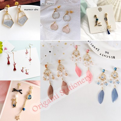 [ORGM] *20 Motif* Anting korea cantik unik elegan dream catcher juntai