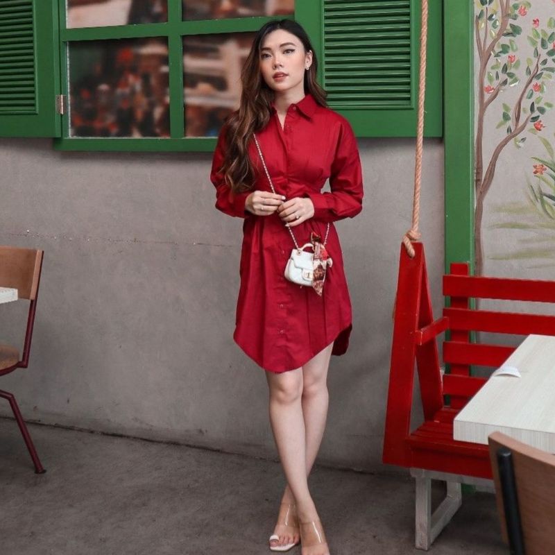 Lily Long Sleeve Dress Casual Dress Korean Dress DEBBS