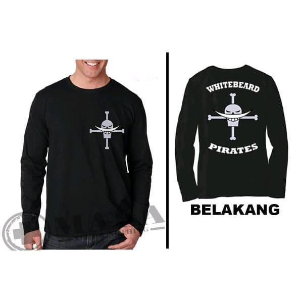 kaos shirohige panjang   -provermerch