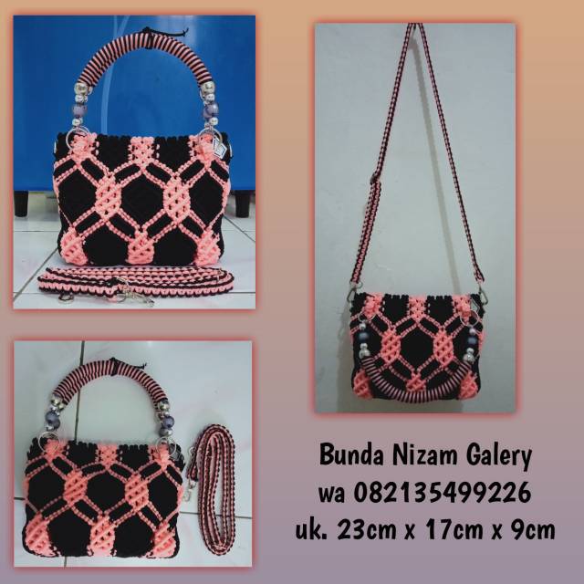 Tas tali kur motif jala