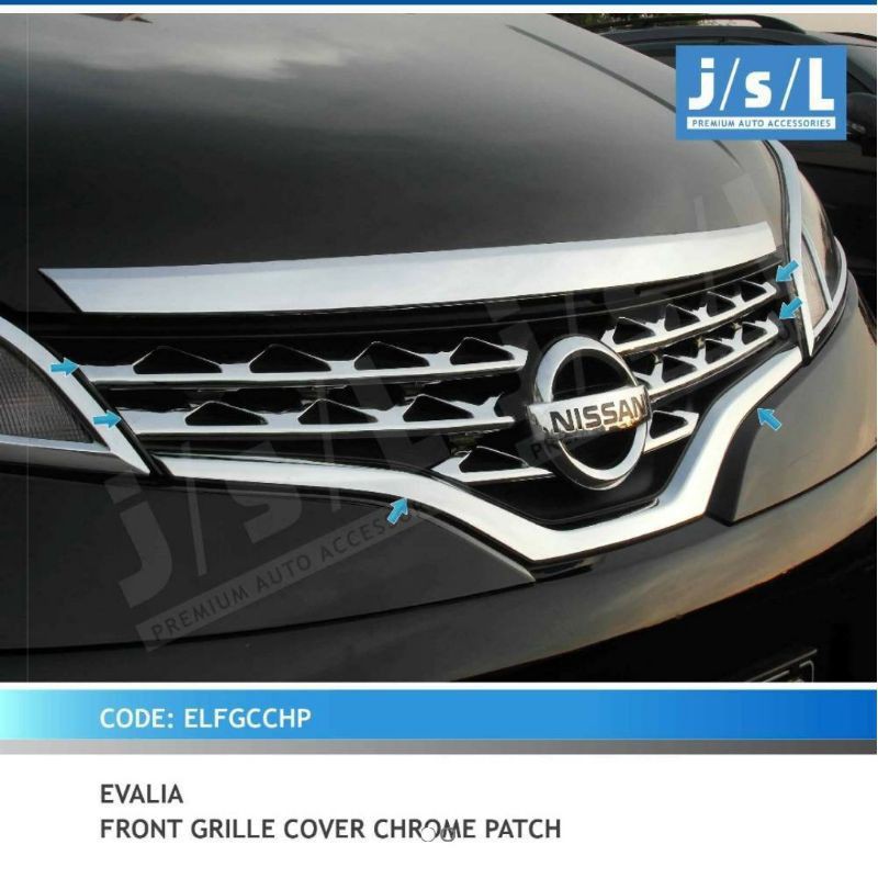 cover grill depan Evalia chrome jsl