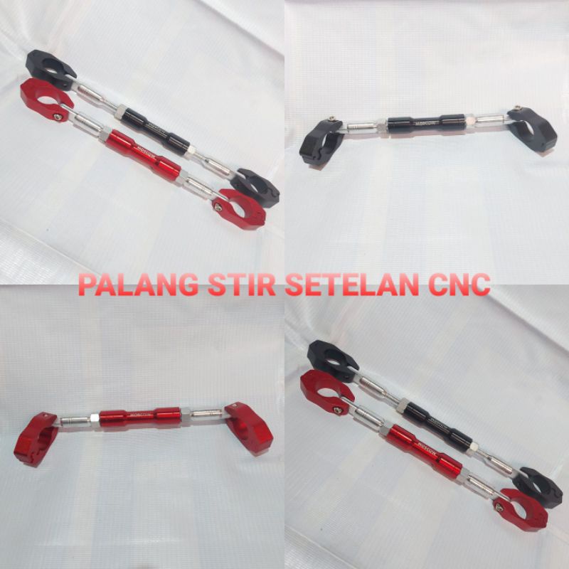 Palang Stang Stir Setelan Cnc Universal, stabiliser stang penguat stang pcx CB tiger megapro GL