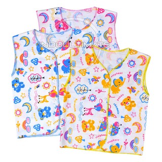Baju bayi Newborn Katun Tebal Tanpa Lengan Motif Pakaian Baju bayi Newborn Katun Tebal Tanpa Lengan Motif Pakaian