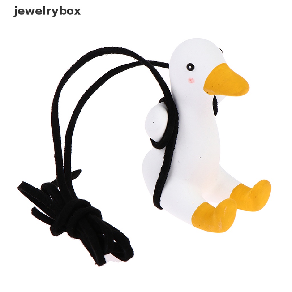 (jewelrybox) Hiasan Gantung Bentuk Bebek Kecil Lucu Untuk Dekorasi Kaca Spion Mobil