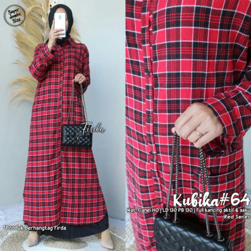 KUBIKA DRESS FLANEL JUMBO
