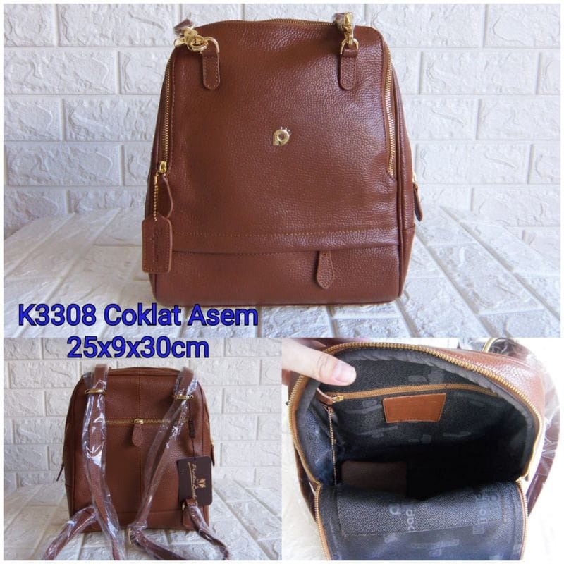 Tas papillon original K3308 kulit | Tas papilon ori | Tas ransel wanita | Tas ransel kulit papilon p