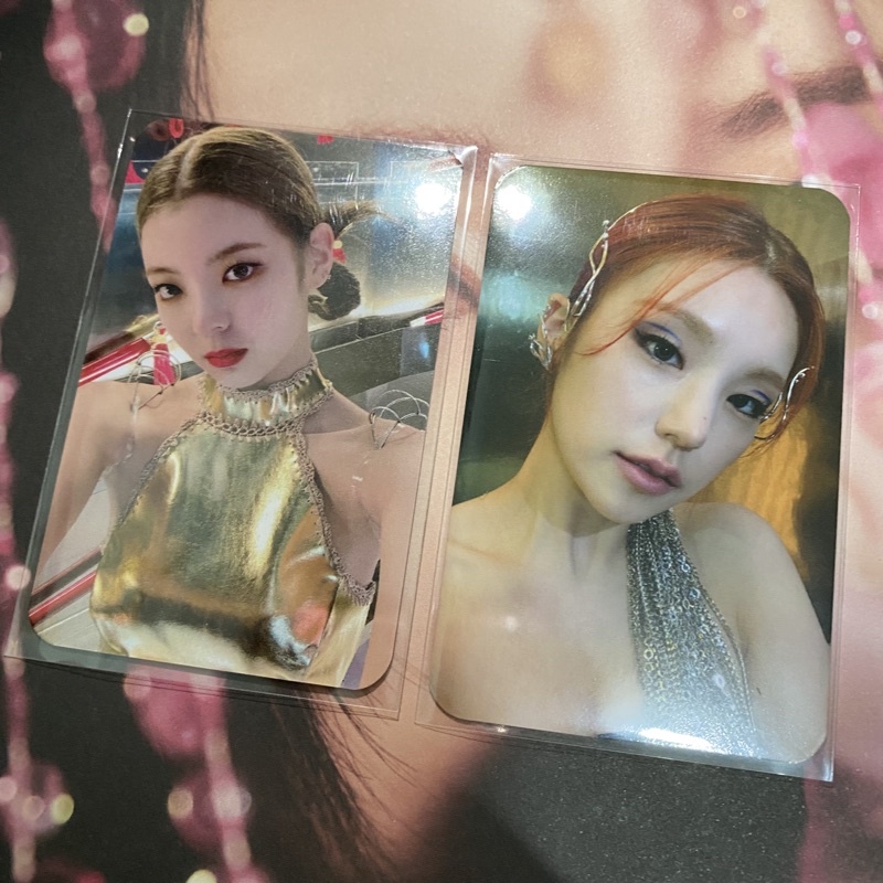 ITZY GUESS WHO YEJI LIA MECIMA PHOTOCARD