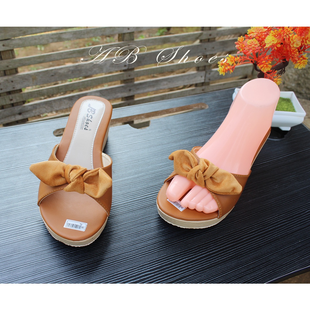 SANDAL WANITA WEDGES TERLARIS Sandal Wedges Wanita Pita Tali