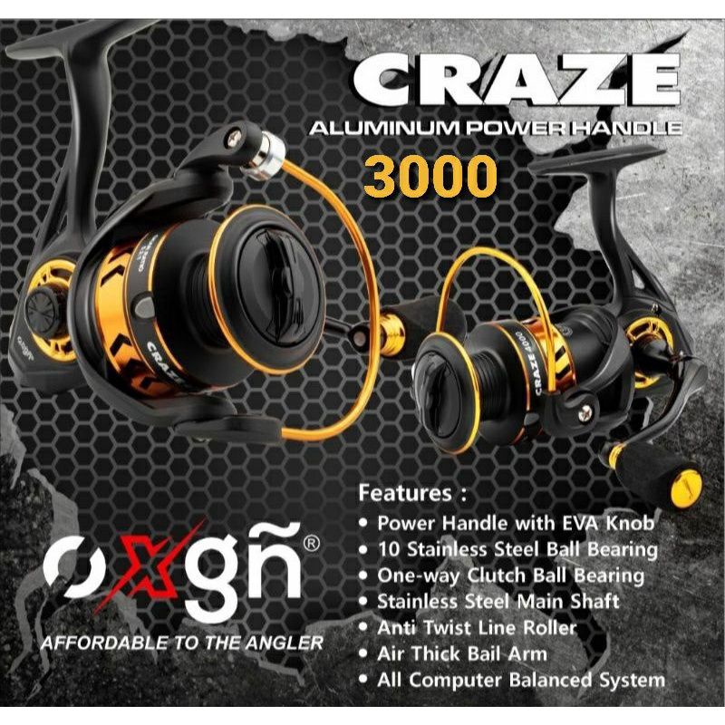 REEL PANCING OXGN CRAZE 1000/2000/3000 POWER HANDLE