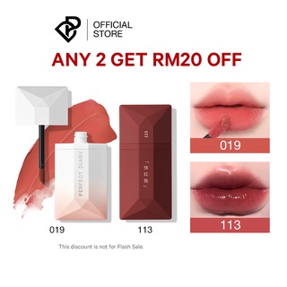 [ANY 2 GET RM 20 OFF ] Perfect Diary ReadMe Liptint Lipstick Matte Long-lasting Lipstik Longwear Wei