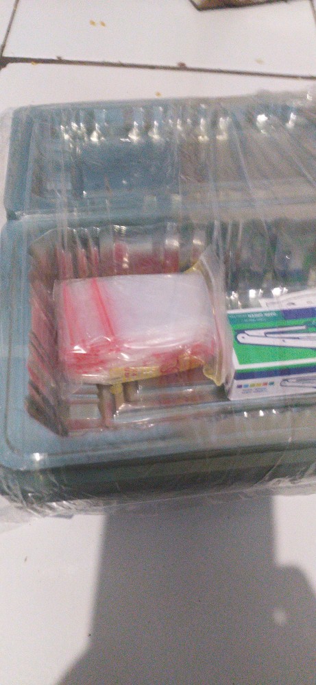 Plastik Klip Bening Uk 4 X 6cm Isi 100 Lembar