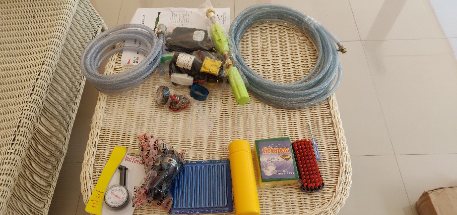 Alat Cuci Motor Ac Made In Japan 🇯🇵 250psi 17.2bar  8lpm High Pressure Auto Cut On Off 10a Top