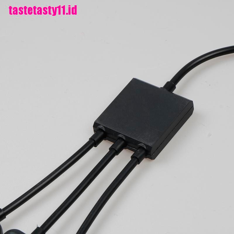 (TTID) Kabel Adapter OTG 3 in 1 Power Supply Micro USB