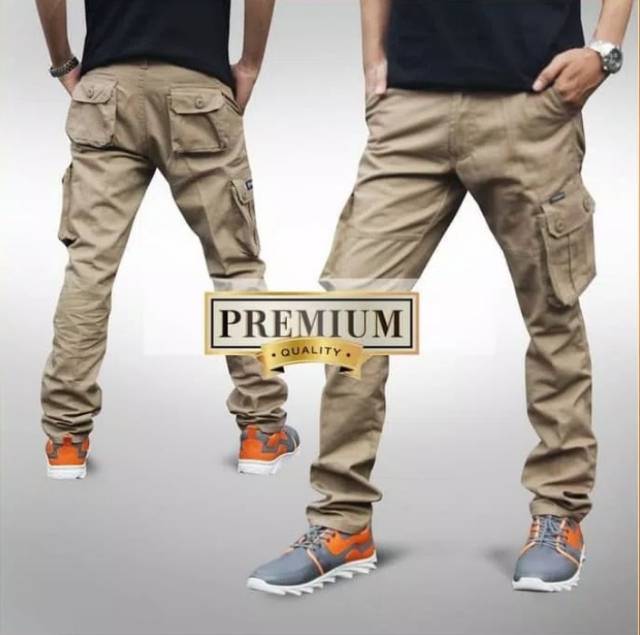 Celana kargo original PDL slimfit impresif Size 28 sampai 42