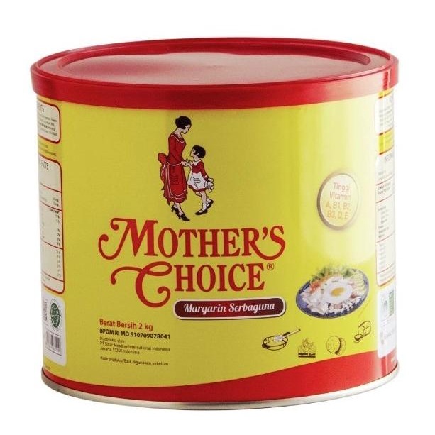 

READY COD Mother's Choice Multipurpose Margarine 2 Kg (Margarin Serbaguna)