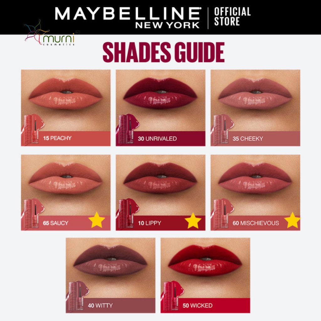 MAYBELLINE SUPERSTAY VINYL INK [ VINYL ]