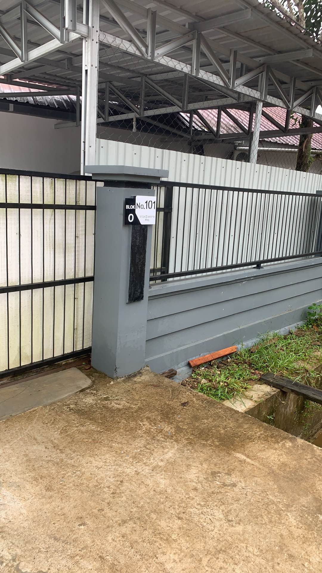 Nomor Rumah Acrylic/akrilik Modern Minimalis Model 002
