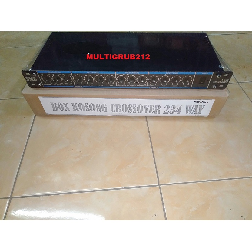 BOX AKTIVE CROSSOVER 234 WAY STEREO KWALITA BAGUS