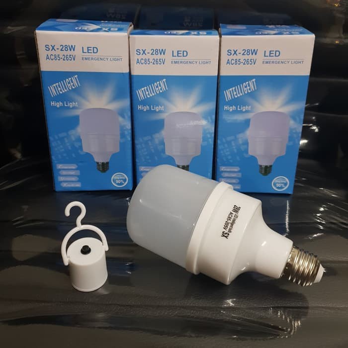LAMPU BOHLAM CERDAS EMERGENCY LAMPU LED DARURAT SX-28 WATT