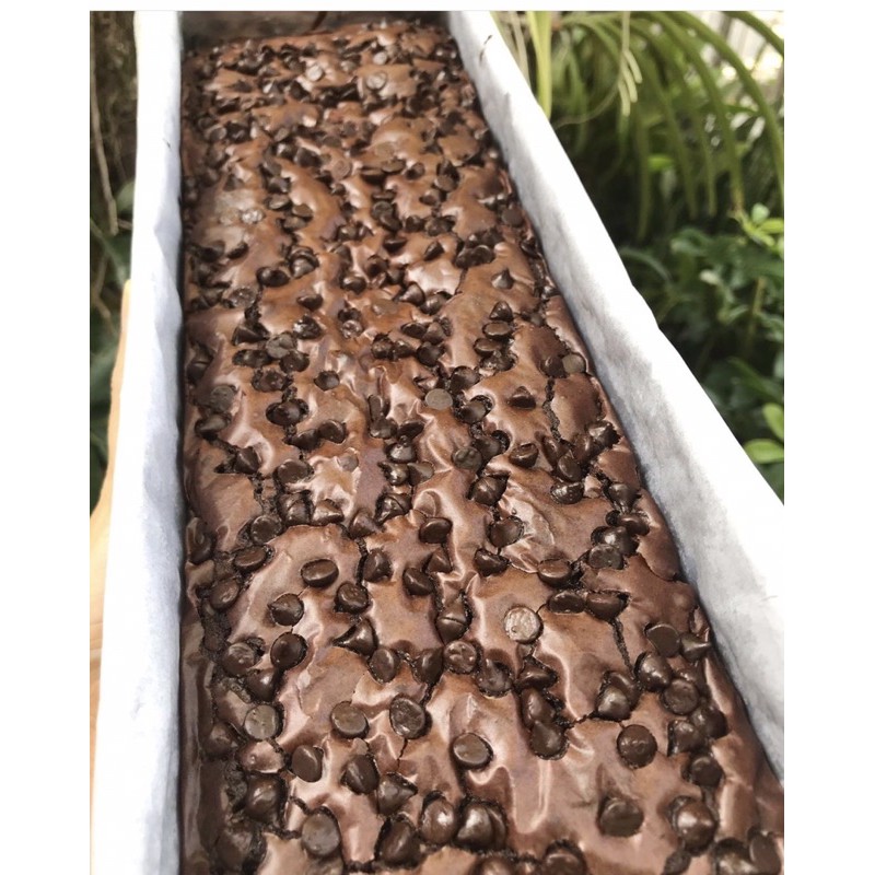 

Fudgy Chewy Brownies Chocolate (Coklat)