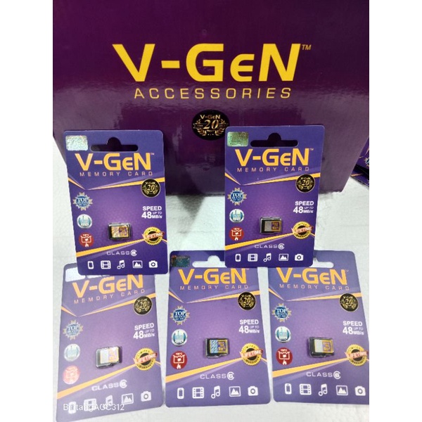 MEMOY CARD MMC V-GeN 16GB(CLASS 6)SPEED 48