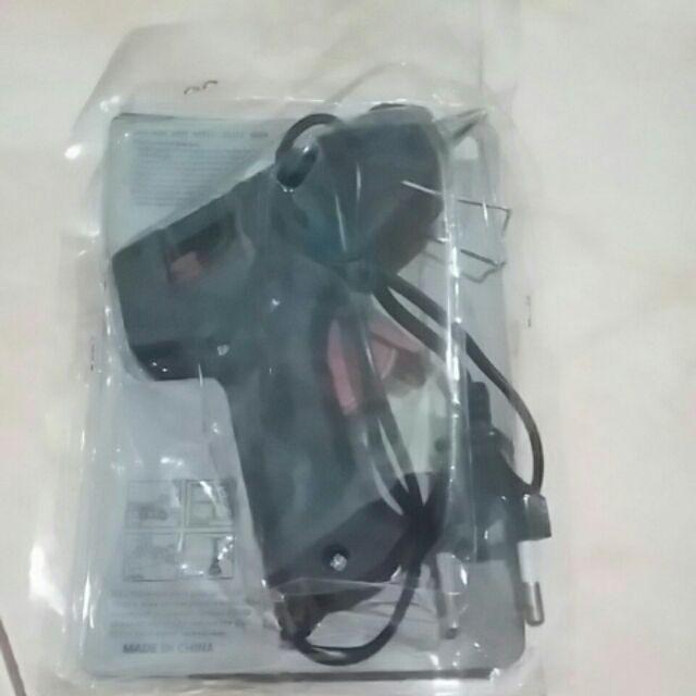 Glue Gun 20 Watt Alat Lem Tembak Serbaguna New Ada Tombol On /off