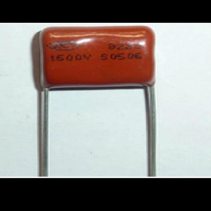 Milar Kapasitor Capasitor 822j 822 8,2 nano nF 8,2nF 1600 volt 1600v / isi 5pcs