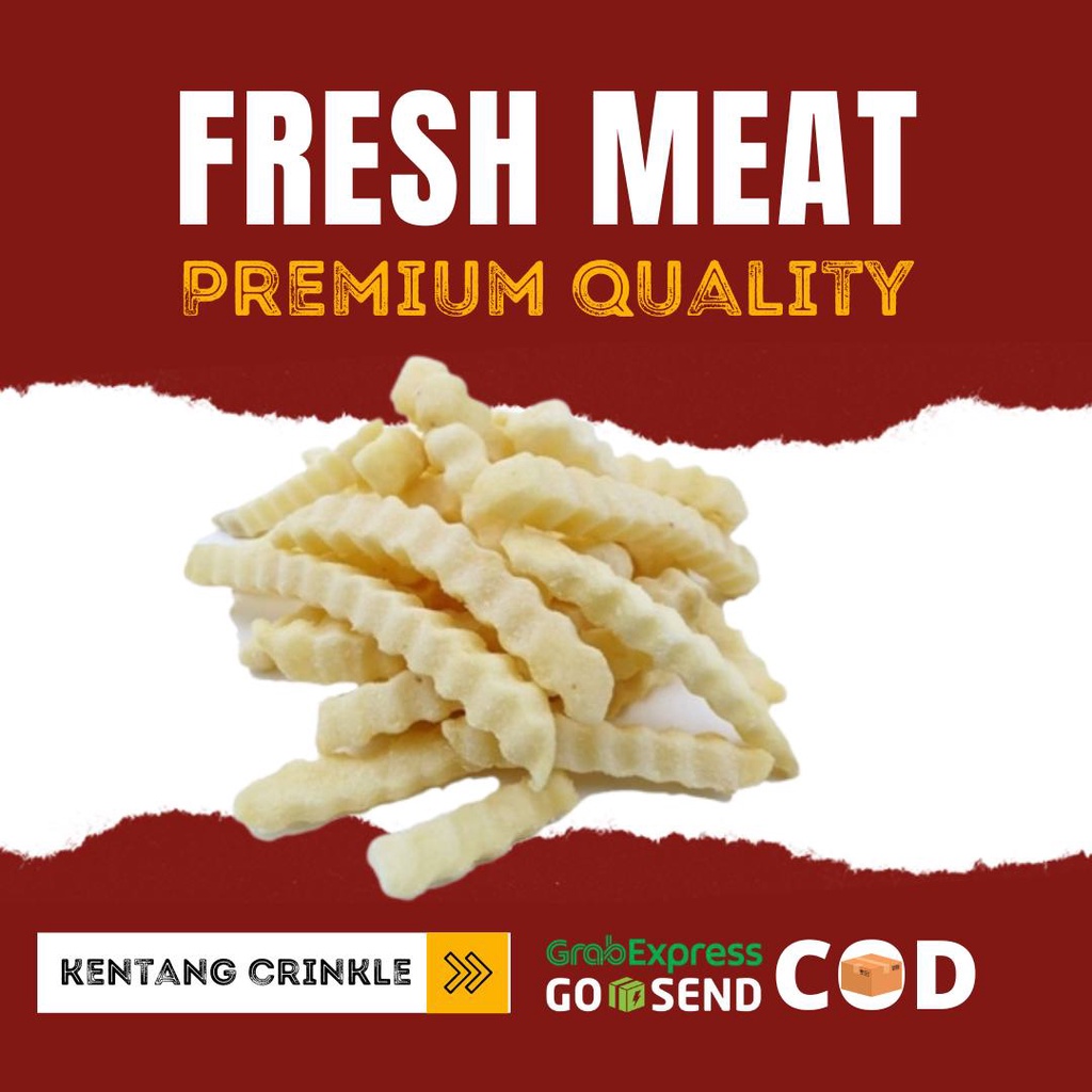 

KENTANG GORENG AVIKO CRINKLE CUT . Kentang Goreng termurah. Kentang. Crinkle . Kentang goreng