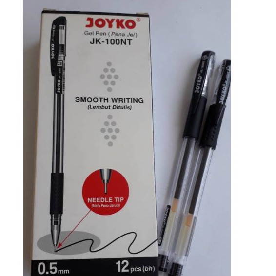 

Joyko pulpen Gel 0.5 mm /Bolpen Joyko JK-100NT 0.5mm / Pulpen Joyko per lusin